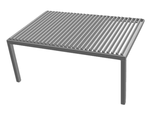 Falhoz illeszthető pergola