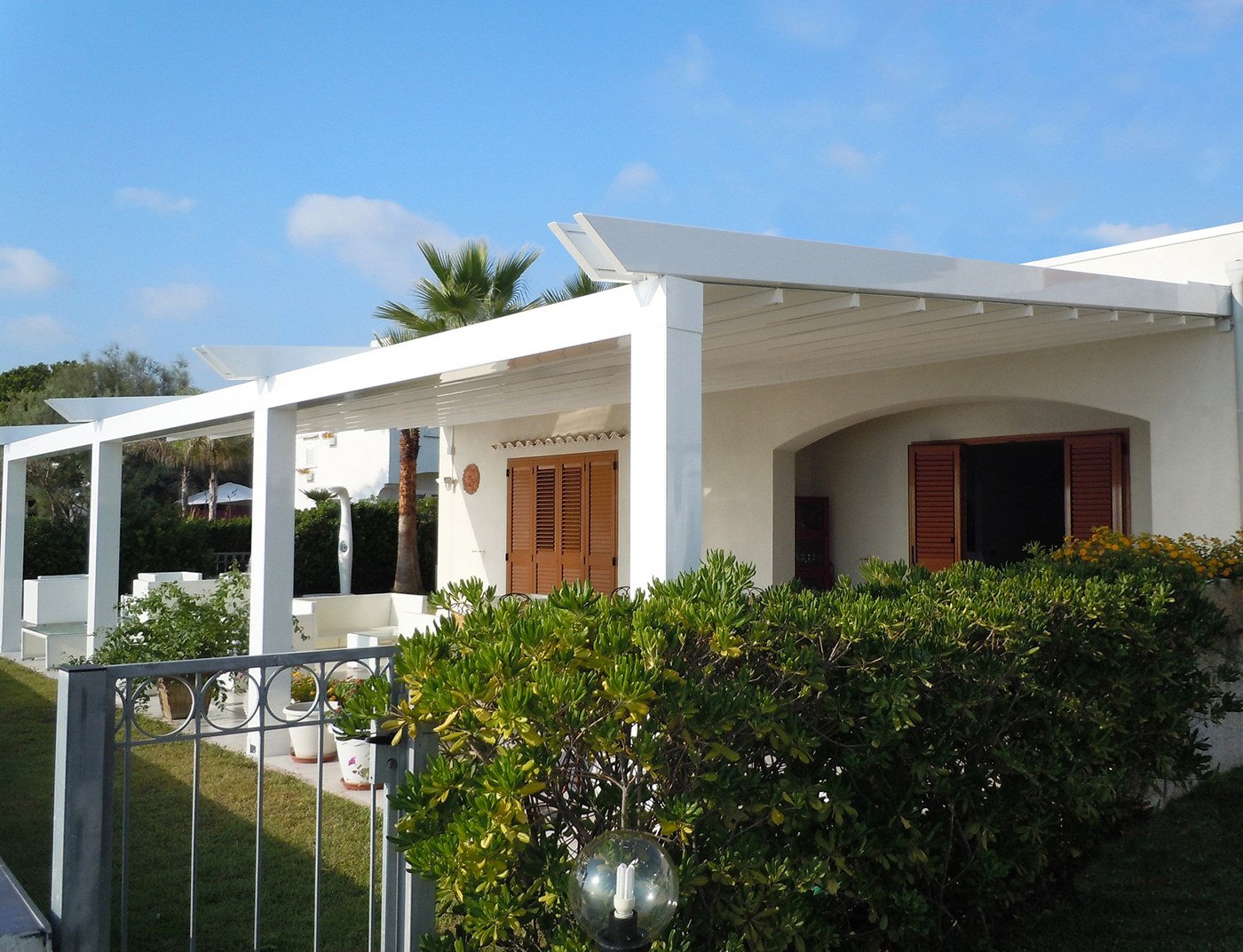 bioklimatikus pergola